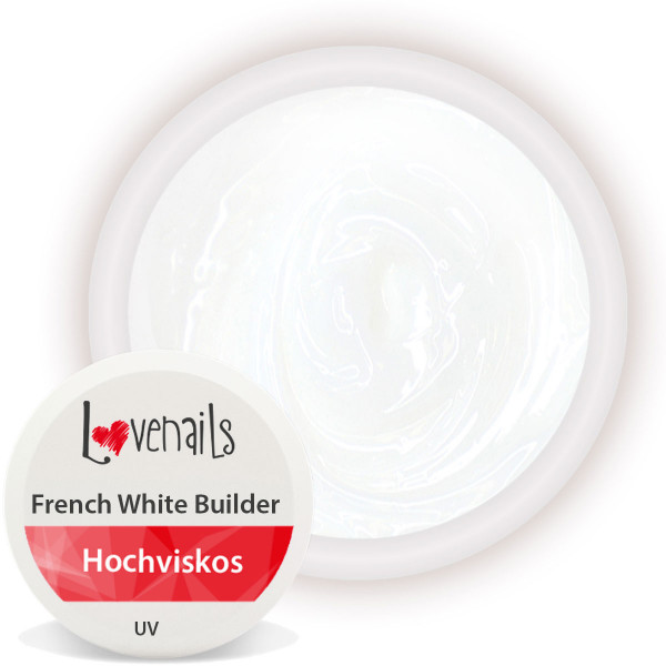 French White Builder Gel für den Aufbau