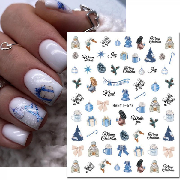 Nail Sticker Winter 5