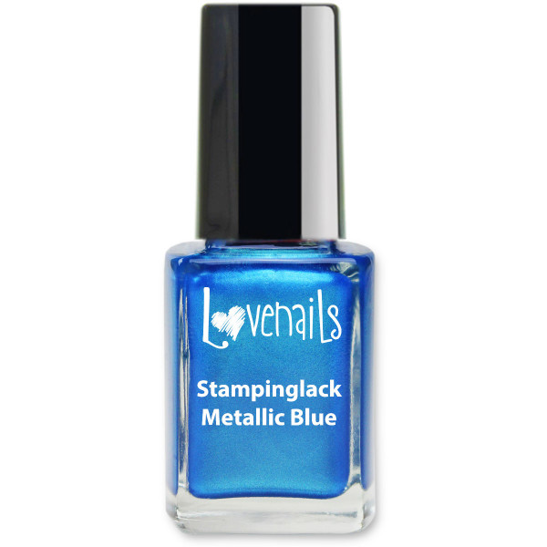 Stamping Lack Metallic Blue 12ml