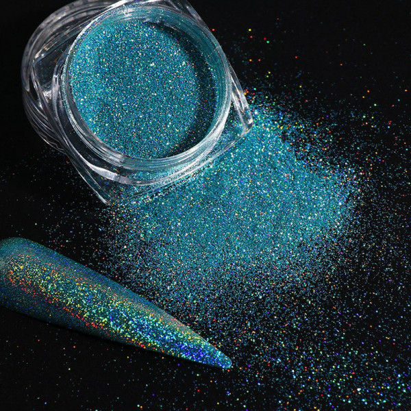 Holo glitter nailart glitzer puder