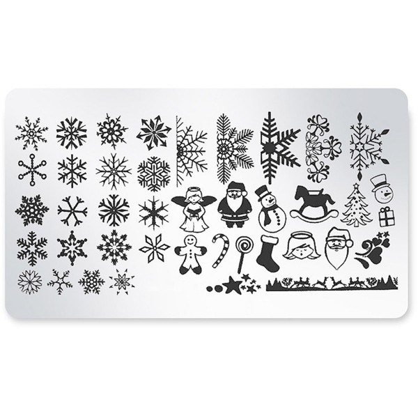 Stamping Schablone Xmas 19