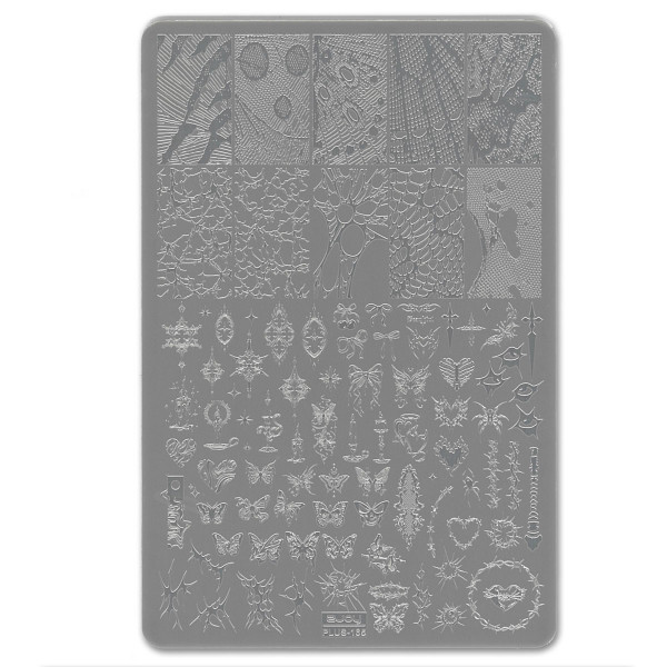 XXL Stamping Schablone Mystic Butterfly