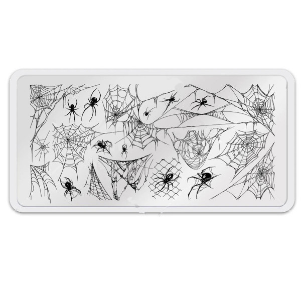 Stamping Schablone Halloween Lovenails