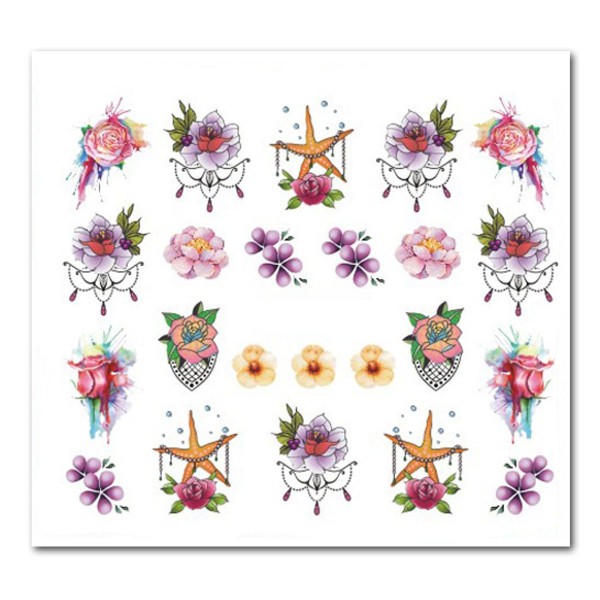 Mandala Nailart Tattoo Wraps Slider