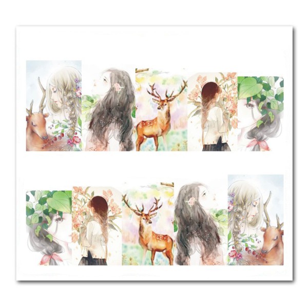 Nailart Tattoo Anime 16