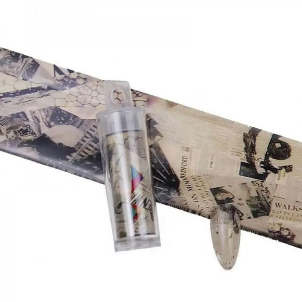 Transferfolie Vintage NUmmer 2 nagelfolie zum kleben