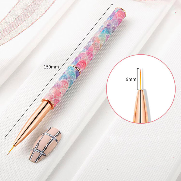 Mermaid Fineliner Pinsel