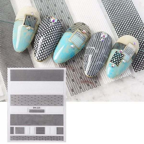 FischNetz Nail Sticker naildesign 