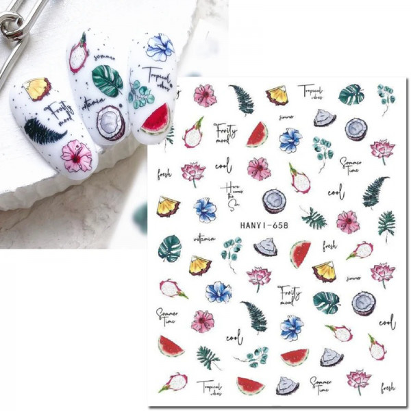 Nail Sticker Sommer 4