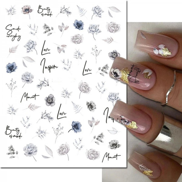 Nail Sticker Frühling 25