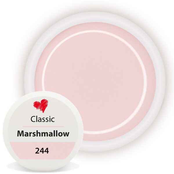 Classic Farbgel Marshmallow für Nägel