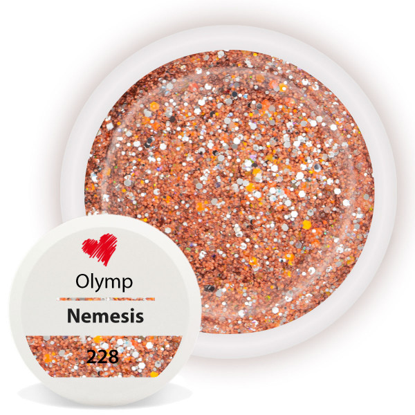 Olymp Glitter Farbgel Nemesis Nailart