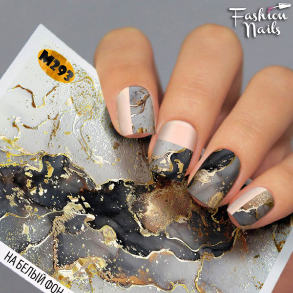 Marmor Metallic Slider von FashionNails
