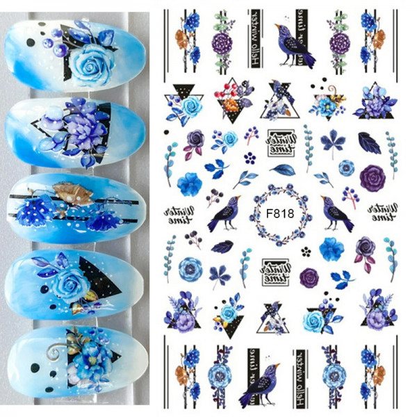 Nail Sticker Winter 11