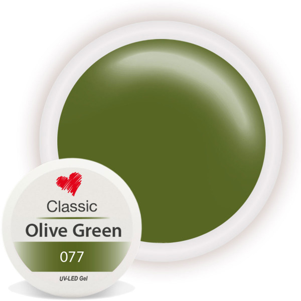 Classic Farbgel 077 Olive Green 5ml