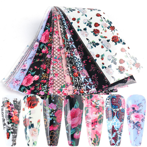 Transferfolien Vintage blumen