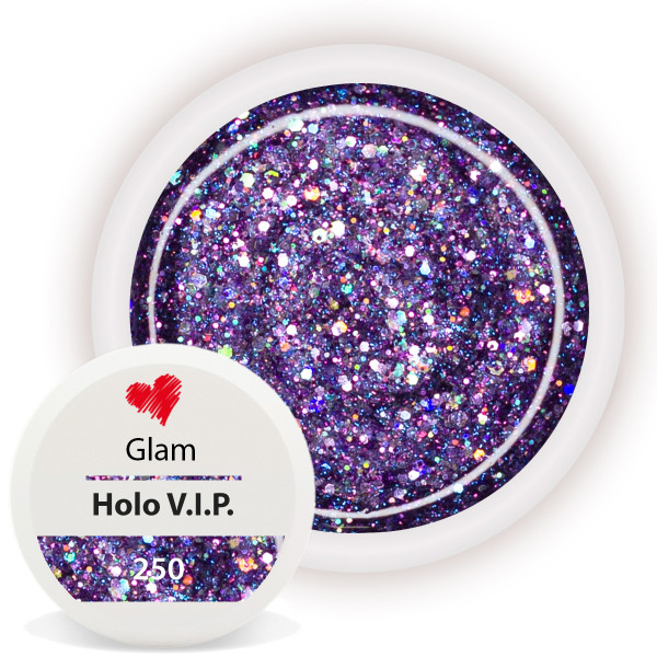 Glam Farbgel 250 Holo V.I.P.