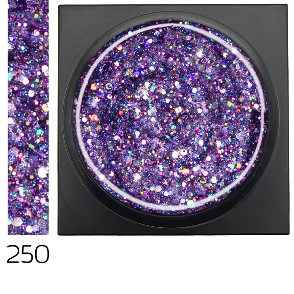 Glam Farbgel 250 Holo V.I.P Lovenails hema-frei