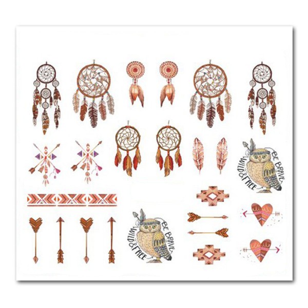 Nailart Tattoo Traumfänger 17
