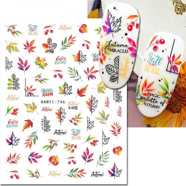 Nail Sticker Herbst 6