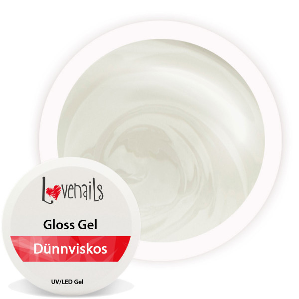 Gloss Gel dünnviskos versiegelung