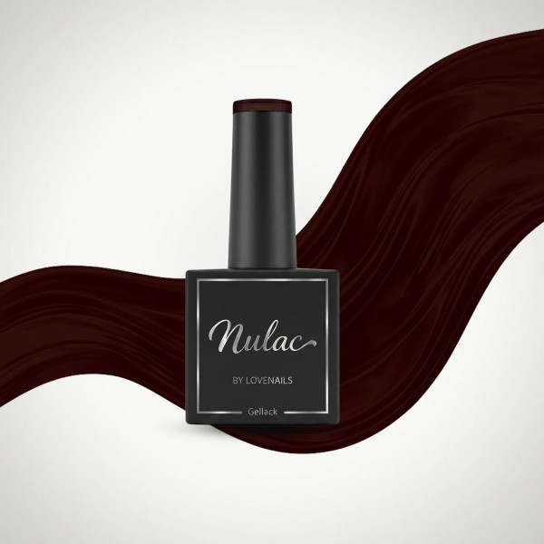 Lovenails Nulac UV Gellack Cocoa 10ml – Edle Flasche mit echtem Farbkopf