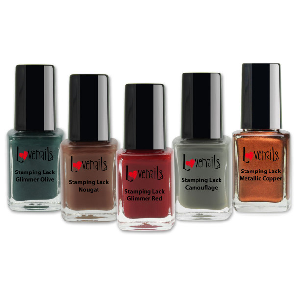 Lovenails Stamping Lack herbst set