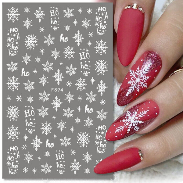 Xmas Nail Sticker für Weihnachten