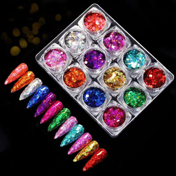 12er Holo Glitter Mix 5