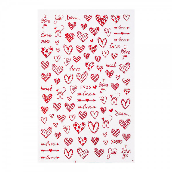 Nailsticker Valentine 5