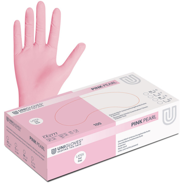 Nitril-Handschuh Pink Pearl