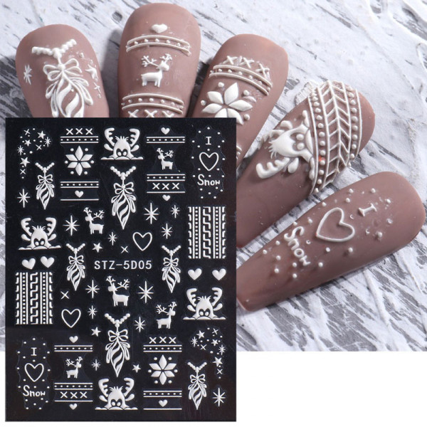 Stamping Schablone Spitze 05