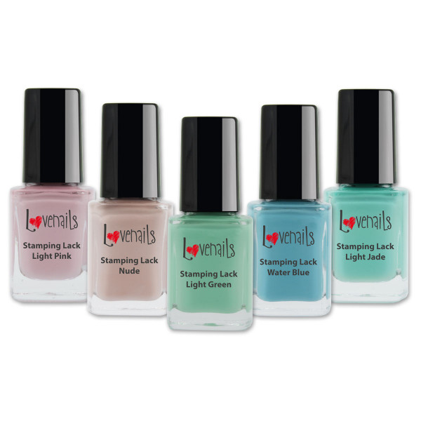 Lovenails Stamping Lack pastel set