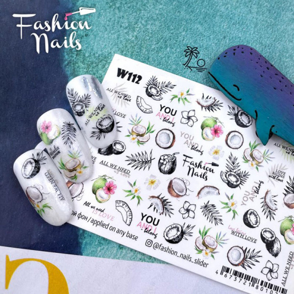 Blume Sommer Slider Fashion Nails 