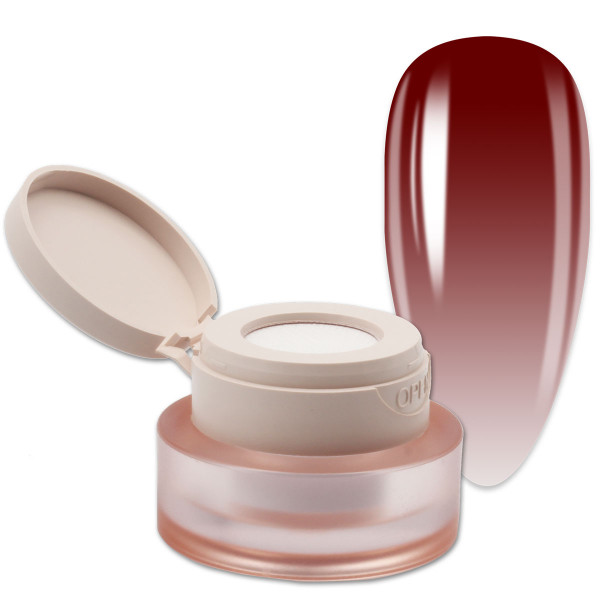 Ombre Gel Autumn babyboomer rot