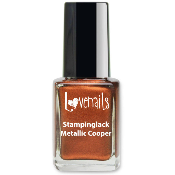 Stamping Lack Metallic Cooper 12ml