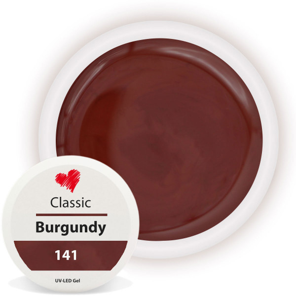 Classic Farbgel Burgundy Rot für Herbst
