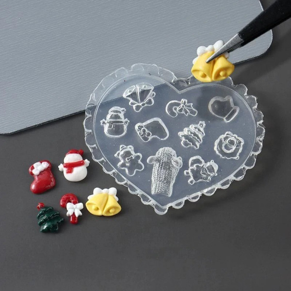3D Silikon Form Xmas 