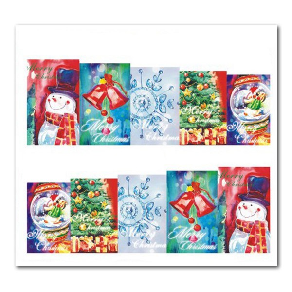 Nailart Tattoo Weihnachten 19