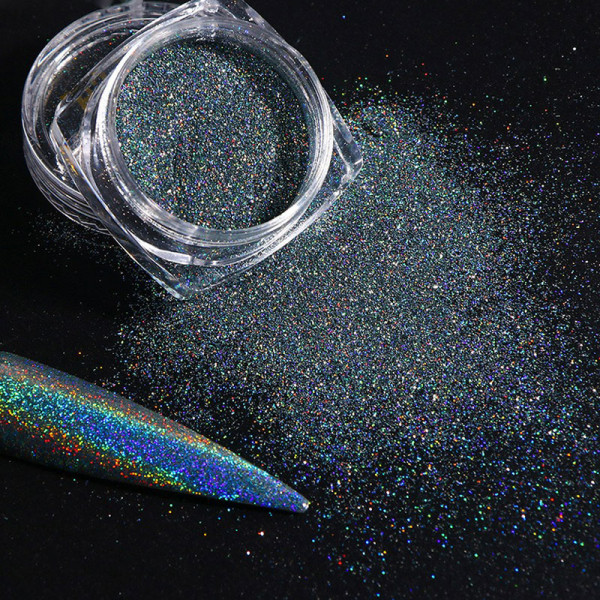 Holo glitter nailart glitzer puder