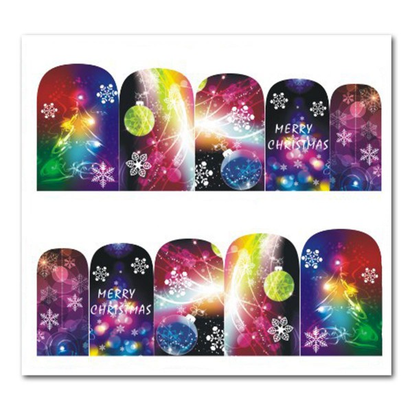 Weihnachten Nail Tattoo Slider Wrap Advent