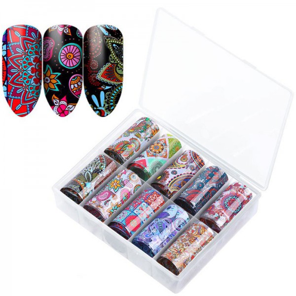 Transferfolien Box Orient Muster