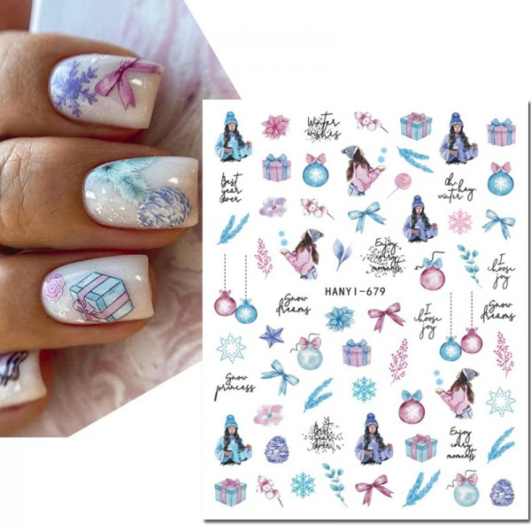 Nail Sticker Winter 2