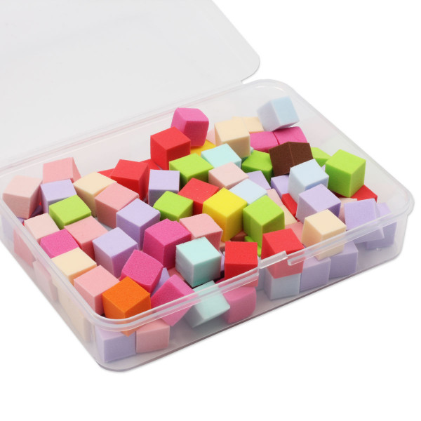 100 Ombre Schwämmchen bunt