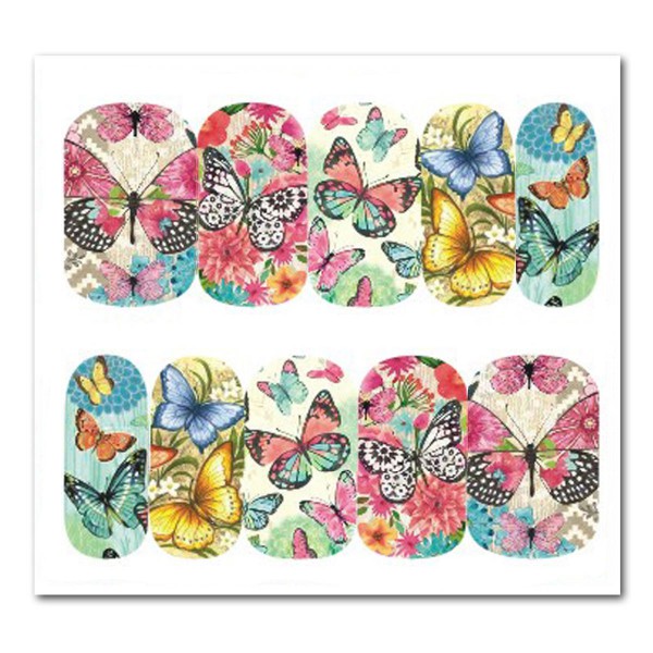Nailart Tattoo Schmetterling Nr. 9