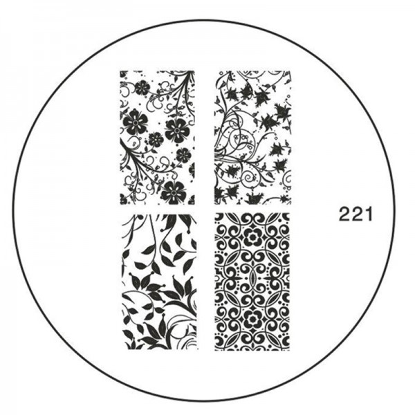 MoYou Nails Schablone 221