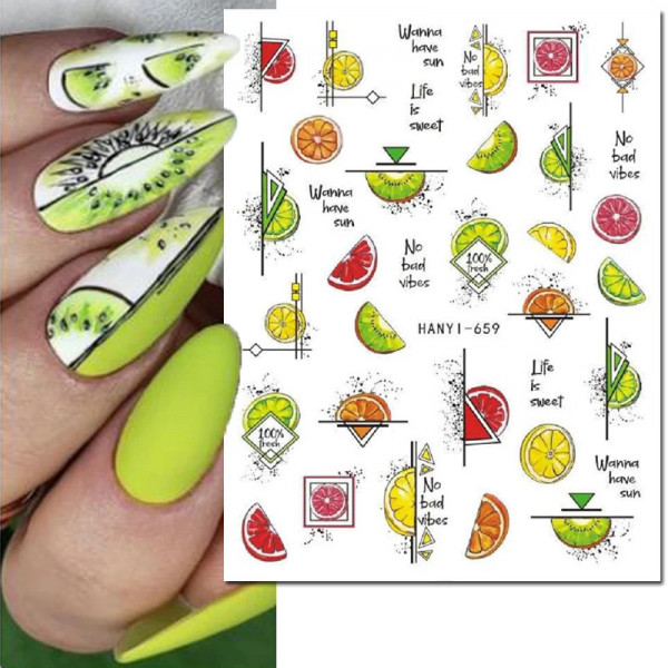 Nail Sticker Sommer 11