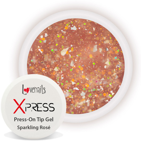 Xpress - Press-On Tip Gel Sparkling Rosé