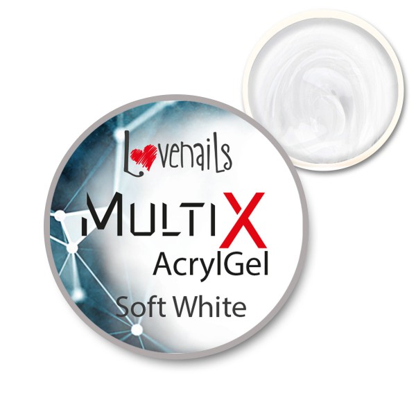 Multi-X AcrylGel Soft White Hochviskos