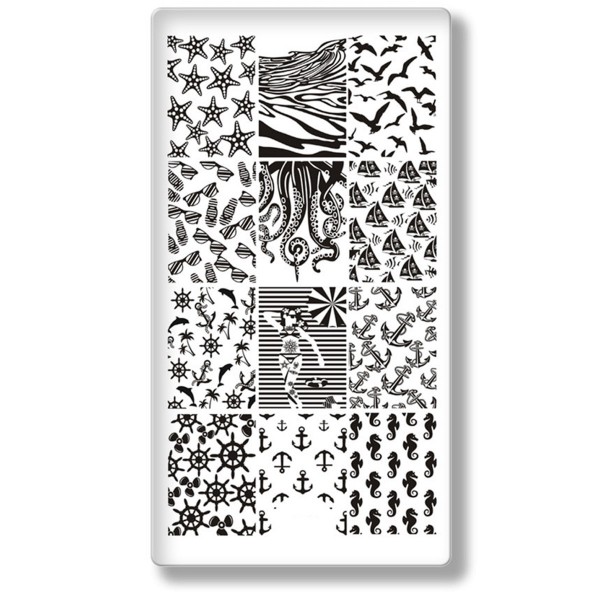 Stamping Schablone Maritim